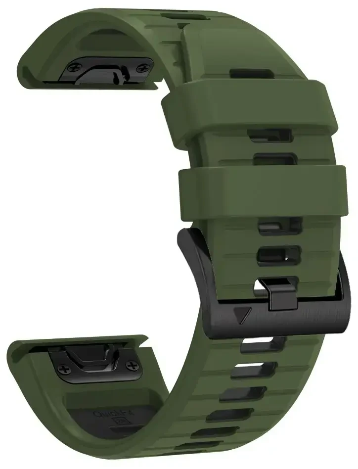 TECH-PROTECT ICONBAND PRO GARMIN FENIX 5X / 5X PLUS / 6X / 6X PRO / 7X / 8 / 8 PRO / 9 / 9 PRO (51 MM) Žalias/Juodas