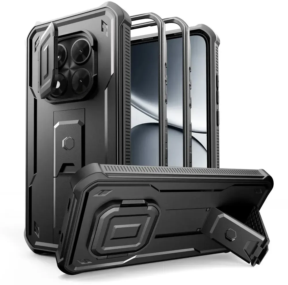 Dėklas Tech-Protect Kevlar CAM+ 2-SET XIAOMI REDMI NOTE 15 PRO 5G juodos spalvos