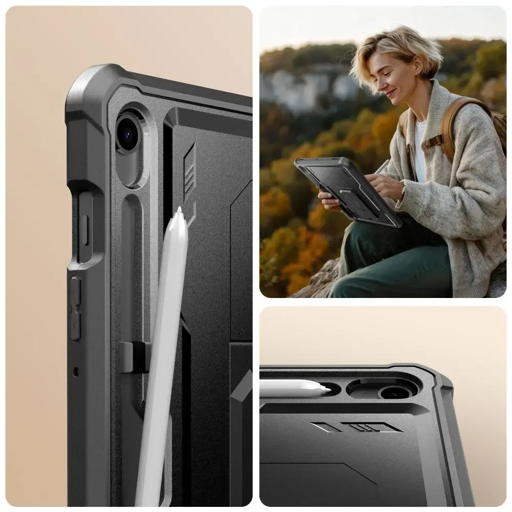 „Tech-Protect Kevlar PRO“ apsauginė plėvelė, skirta „Galaxy TAB S9 11.0 / S10 FE / S10 LITE 10.9 X710 / X716B / X520 / X526 / X400 / X406B“ (juodas)