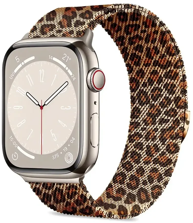 „Tech-Protect Lamano Apple Watch 8 / 9 / 10 / 11 / SE“ (40 / 41 / 42 mm) Panther