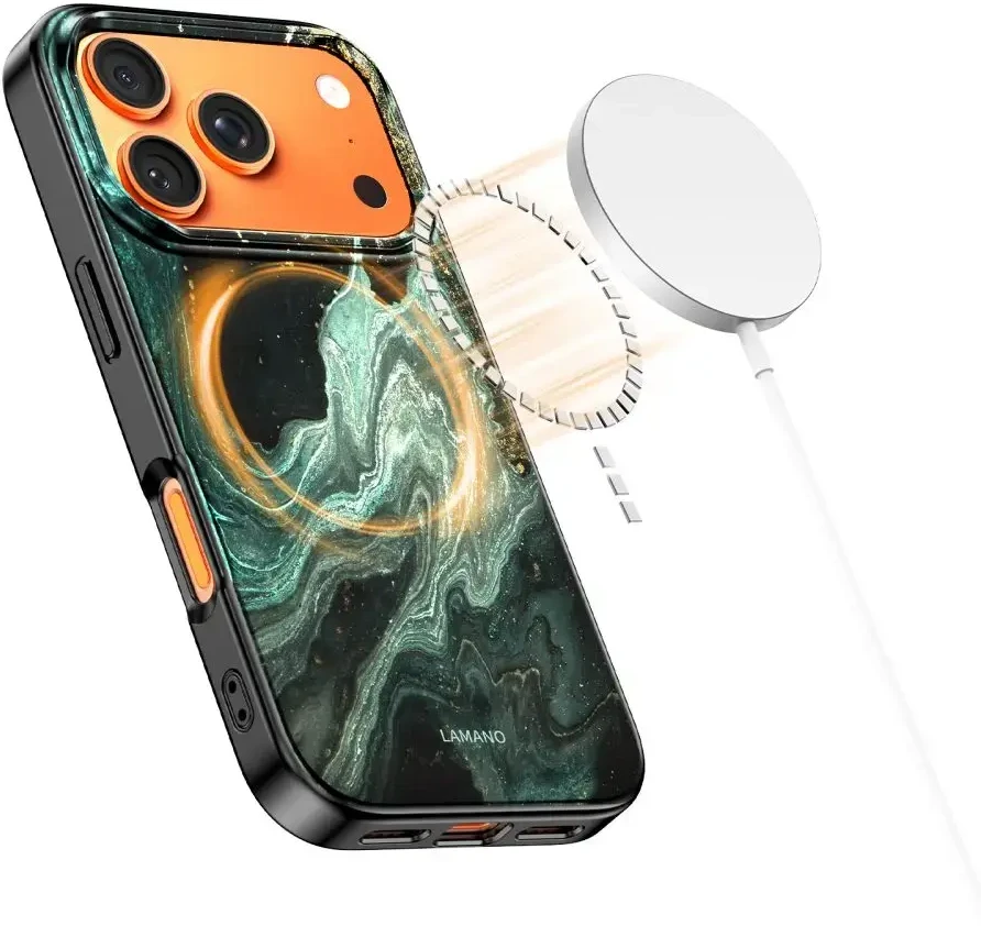 „Tech-Protect Lamano MagSafe“ dėklas, skirtas „iPhone 17 Pro“ – įvairiaspalvis