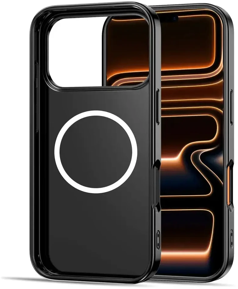 Dėklas Tech-Protect Lamano MagSafe case for iPhone 17 Pro - ruda-violetinė