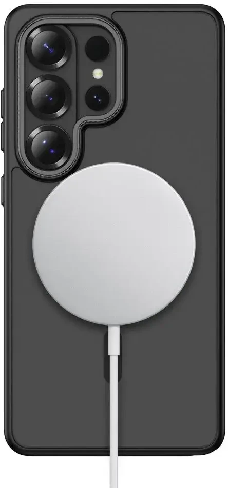Dėklas Tech-Protect MagCam MagSafe Samsung Galaxy S26 Ultra Matte juodos spalvos