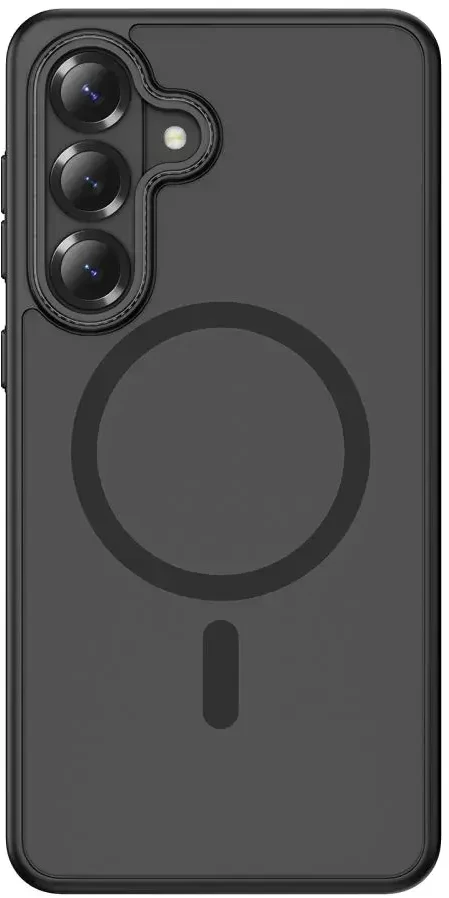 Dėklas Tech-Protect MagCam MagSafe Samsung Galaxy S26+ Plus Matte juodos spalvos