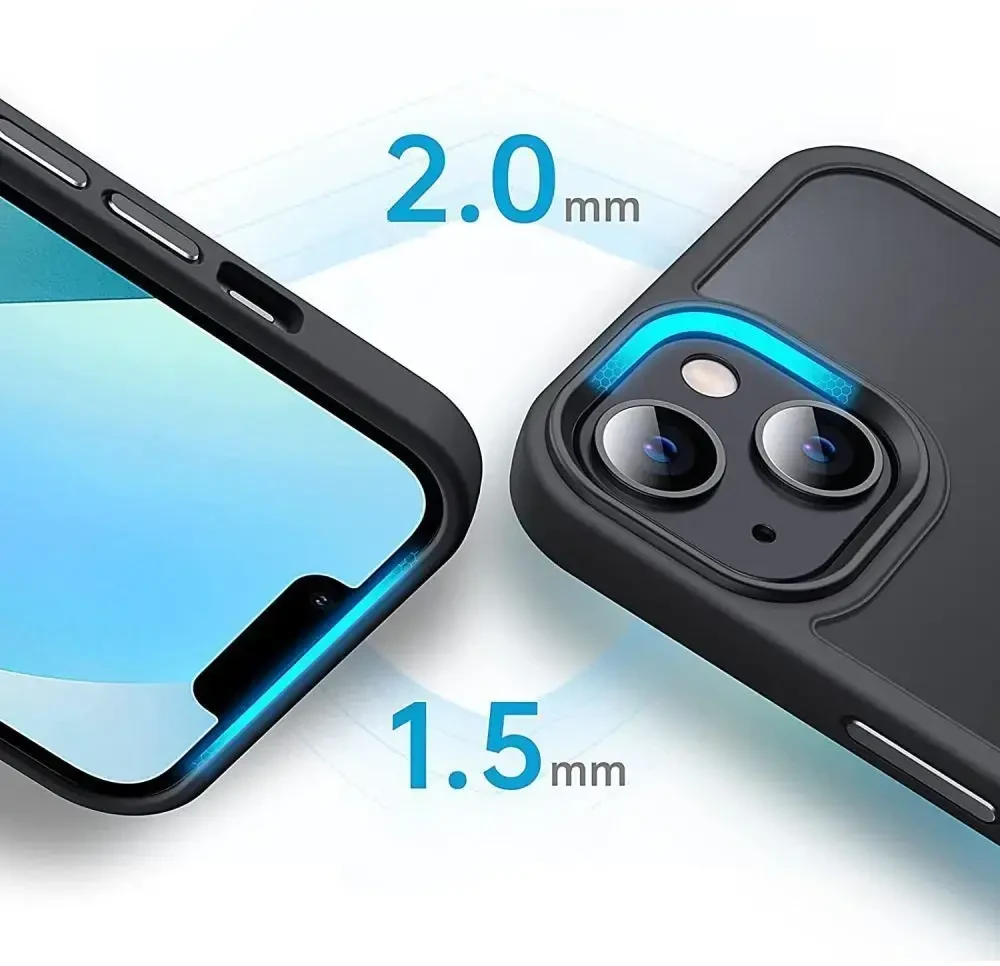 Tech-Protect MagMat MagSafe Samsung Galaxy S23 Ultra – matte dėklas telefonui juodos spalvos