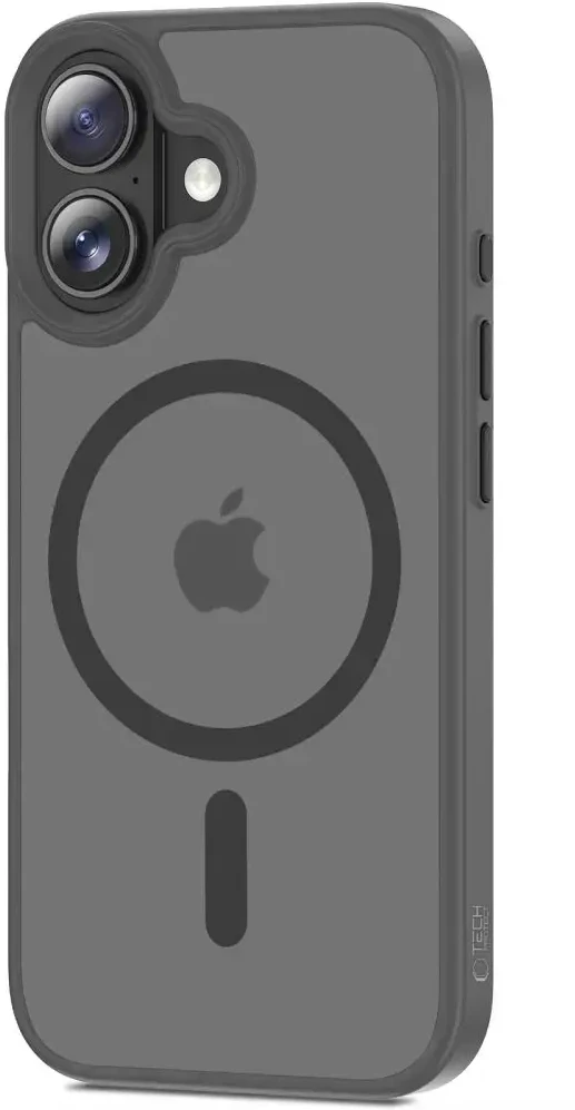 „Tech-Protect MagMat MagSafe“ dėklas, skirtas „iPhone 17“ – pilkas