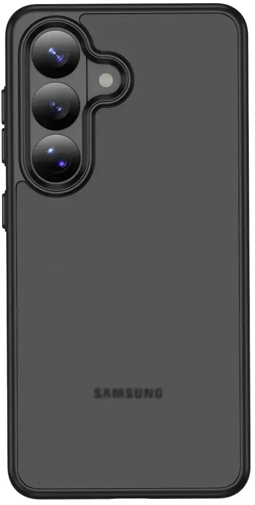 Dėklas Tech-Protect MagMat Samsung Galaxy S26 Matte juodos spalvos