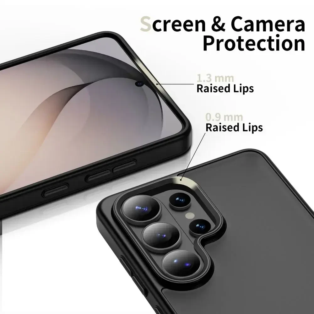 Dėklas Tech-Protect MagMat Samsung Galaxy S26 Ultra Matte juodos spalvos
