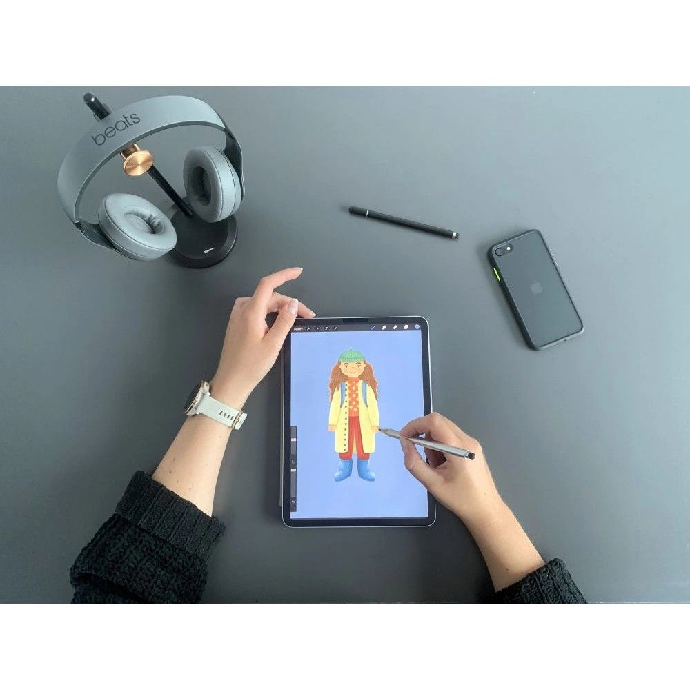 Tech-Protect Magnet Stylus Magnetic – sidabro spalvos