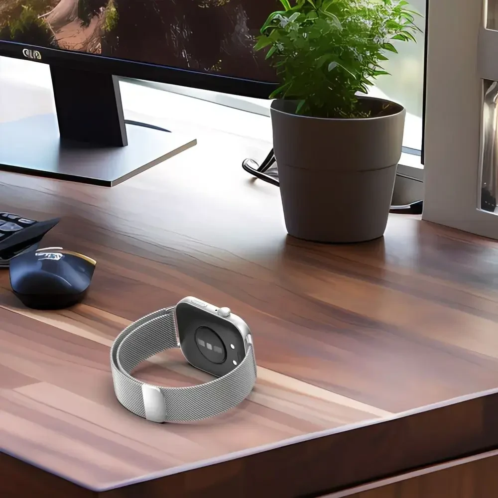 Apyrankė laikrodžiui Huawei Watch Fit 3 Tech-Protect Milaneseband juodos spalvos