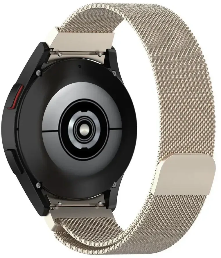 Apyrankė Samsung Galaxy Watch 4 / 5 / 5 PRO / 6 / 7 / FE Tech-Protect Milaneseband Starlight aukso spalvos