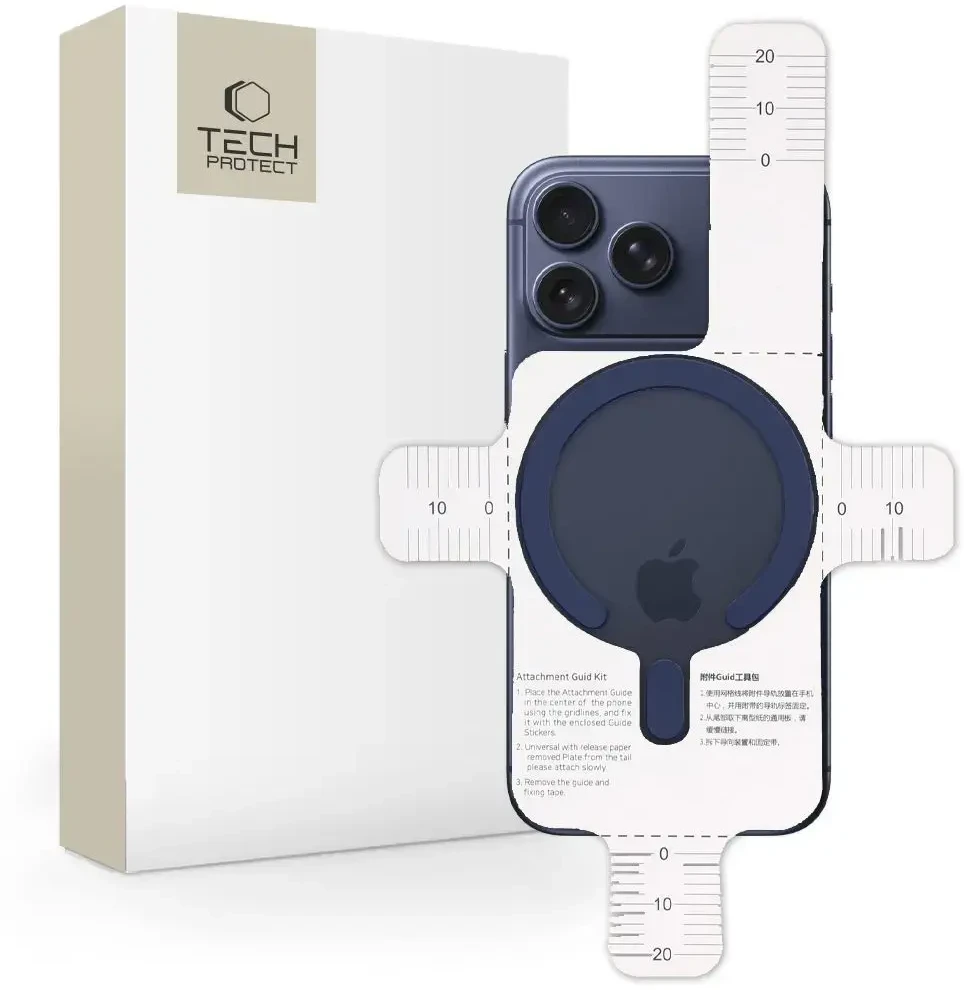 Tech-Protect MMP-200 Magnetic MagSafe žiedas telefonui mėlynos spalvos