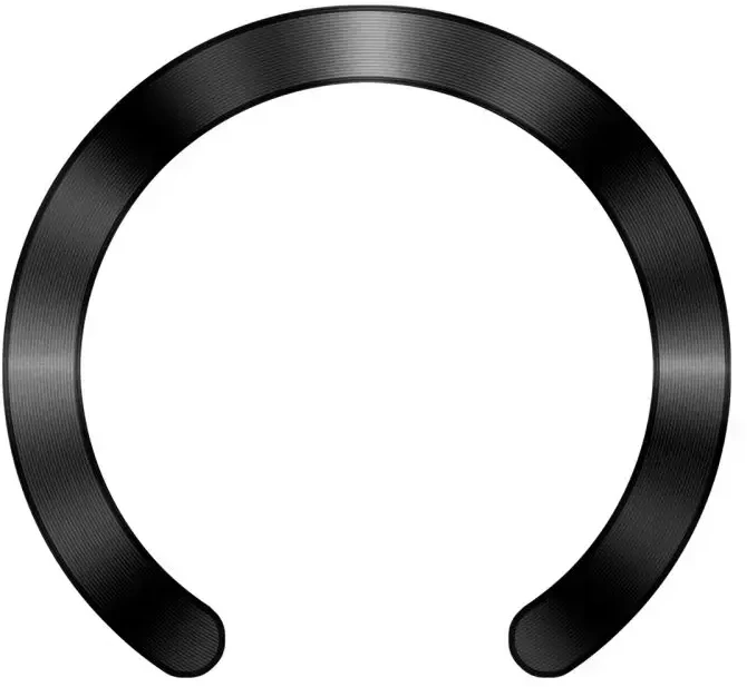 „Tech-Protect MMP-210“ magnetinis „MagSafe Ring“ 2 vnt. juodas ir kosminis oranžinis