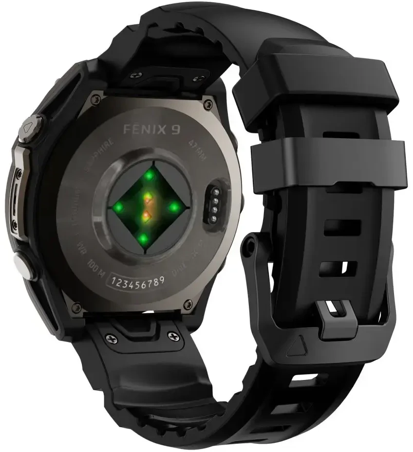 TECH-PROTECT MOTION GARMIN FENIX 5X / 5X PLUS / 6X / 6X PRO / 7X / 8 / 8 PRO / 9 / 9 PRO (51 MM) JUODA