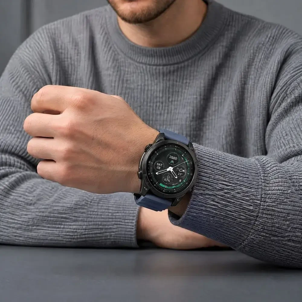 TECH-PROTECT MOTION GARMIN FENIX 5X / 5X PLUS / 6X / 6X PRO / 7X / 8 / 8 PRO / 9 / 9 PRO (47 MM) NAUTICAL Mėlynas