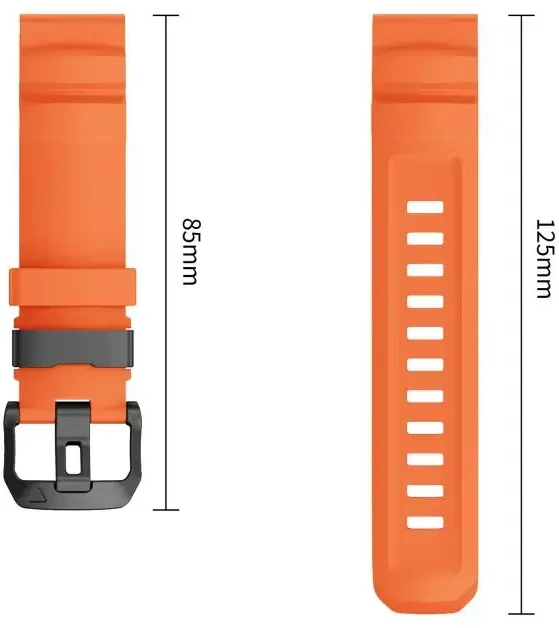 TECH-PROTECT MOTION GARMIN FENIX 5X / 5X PLUS / 6X / 6X PRO / 7X / 8 / 8 PRO / 9 / 9 PRO (51 MM) SIGNAL Oranžinis