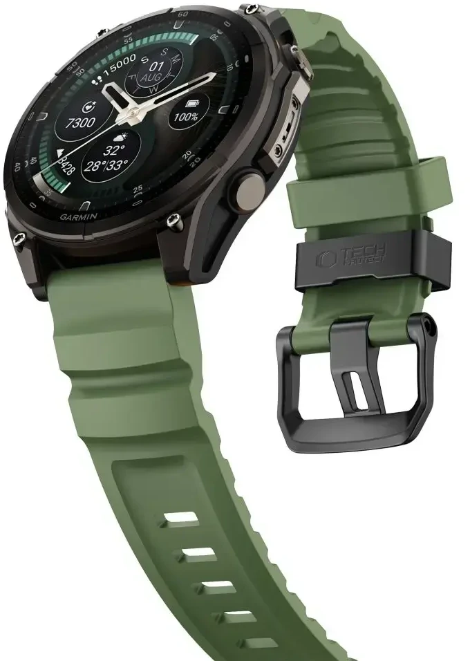 TECH-PROTECT MOTION GARMIN FENIX 5X / 5X PLUS / 6X / 6X PRO / 7X / 8 / 8 PRO / 9 / 9 PRO (51 MM) KARIŠKA ŽALIA