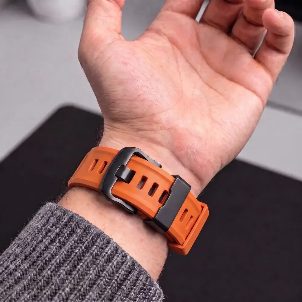 TECH-PROTECT MOTION GARMIN FENIX 5X / 5X PLUS / 6X / 6X PRO / 7X / 8 / 8 PRO / 9 / 9 PRO (47 MM) SIGNAL Oranžinis
