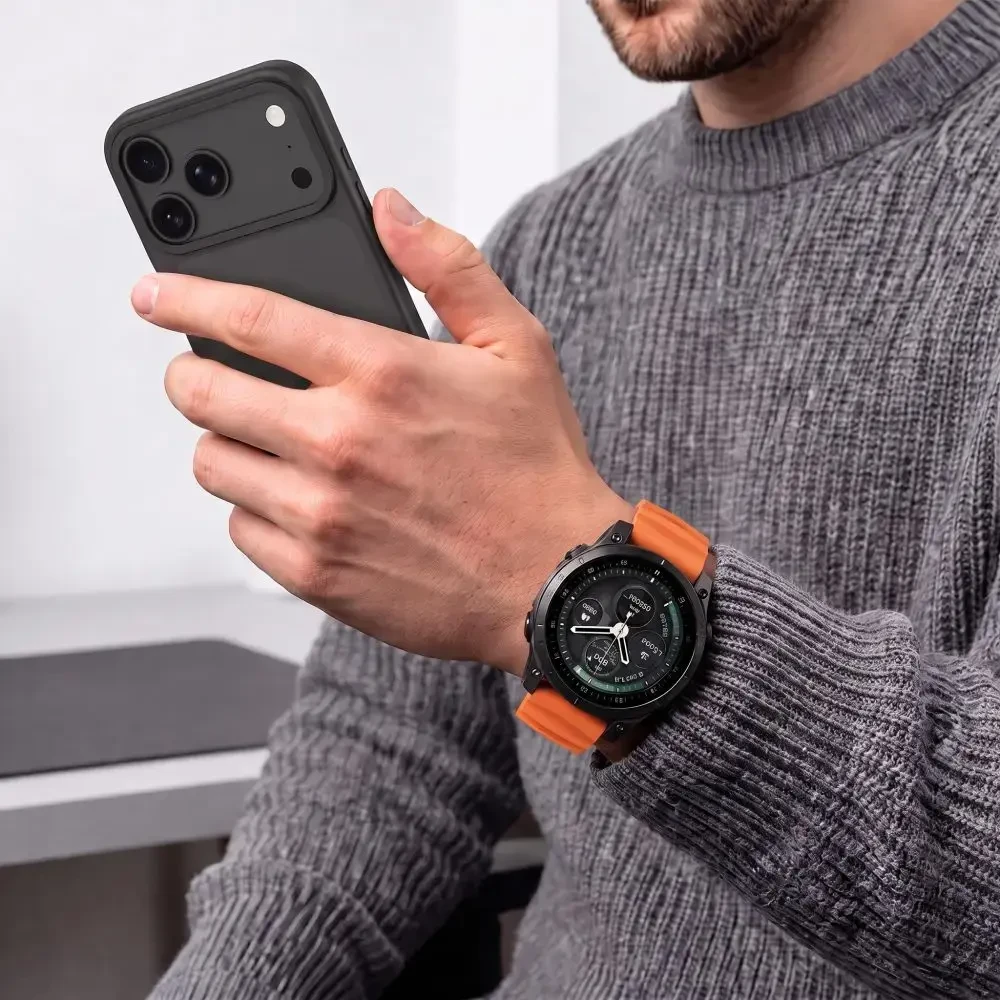 TECH-PROTECT MOTION GARMIN FENIX 5X / 5X PLUS / 6X / 6X PRO / 7X / 8 / 8 PRO / 9 / 9 PRO (51 MM) SIGNAL Oranžinis