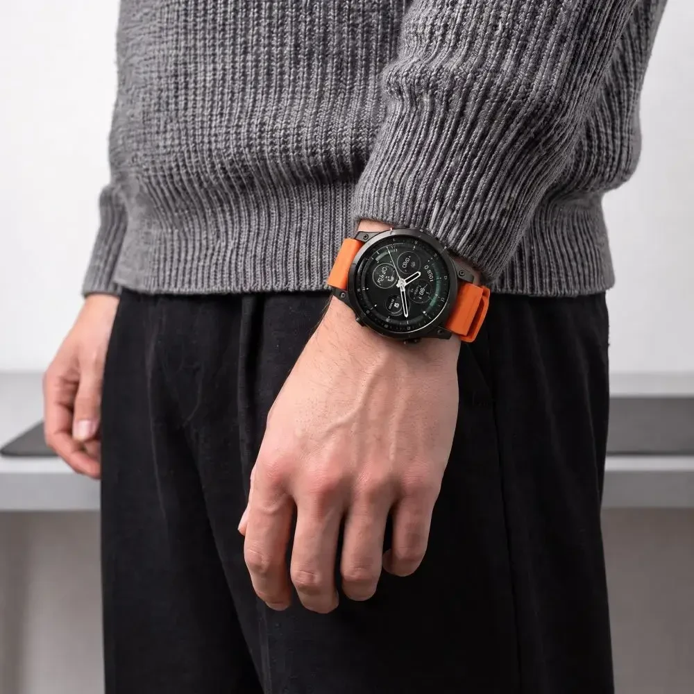 TECH-PROTECT MOTION GARMIN FENIX 5X / 5X PLUS / 6X / 6X PRO / 7X / 8 / 8 PRO / 9 / 9 PRO (47 MM) SIGNAL Oranžinis
