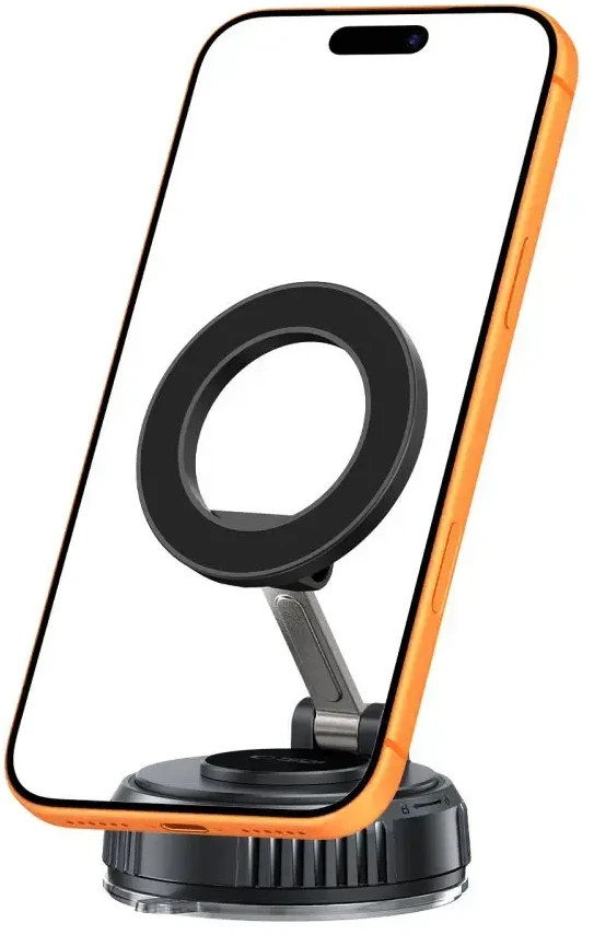 Tech-Protect N61 Magnetic MagSafe WINDSHIELD & DASHBOARD automobilinis telefono laikiklis juodos spalvos