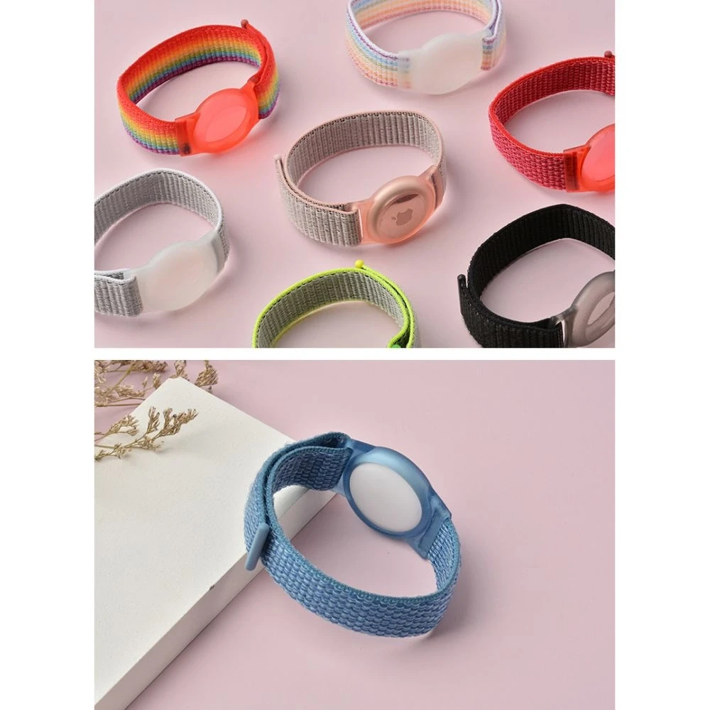 Apyrankė Apple AirTag Tech-Protect Nylon For Kids kalkės