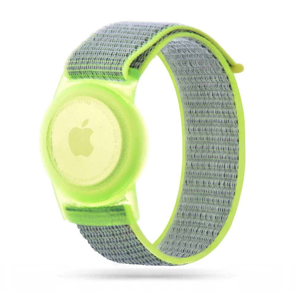 Apyrankė Apple AirTag Tech-Protect Nylon For Kids kalkės