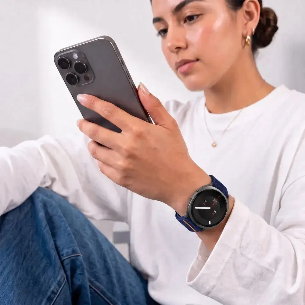 Tech-Protect Nylon Clasp for Samsung Galaxy Watch Ultra 47mm - Navy Mėlyna