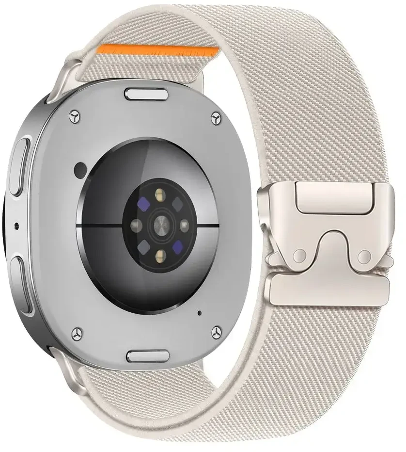 TECH-PROTECT NYLON CLASP SAMSUNG GALAXY WATCH 8 / 9 / CLASSIC (40 / 44 / 46 MM) STARLIGHT
