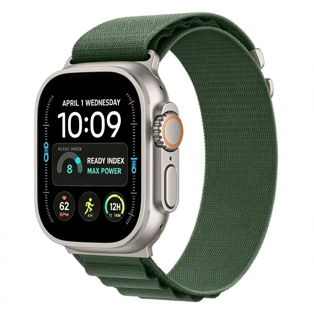 TECH-PROTECT NYLON PRO APPLE WATCH 8 / 9 / 10 / 11 / 12 / SE / ULTRA (44 / 45 / 46 / 49 MM) kariuomenės žalia