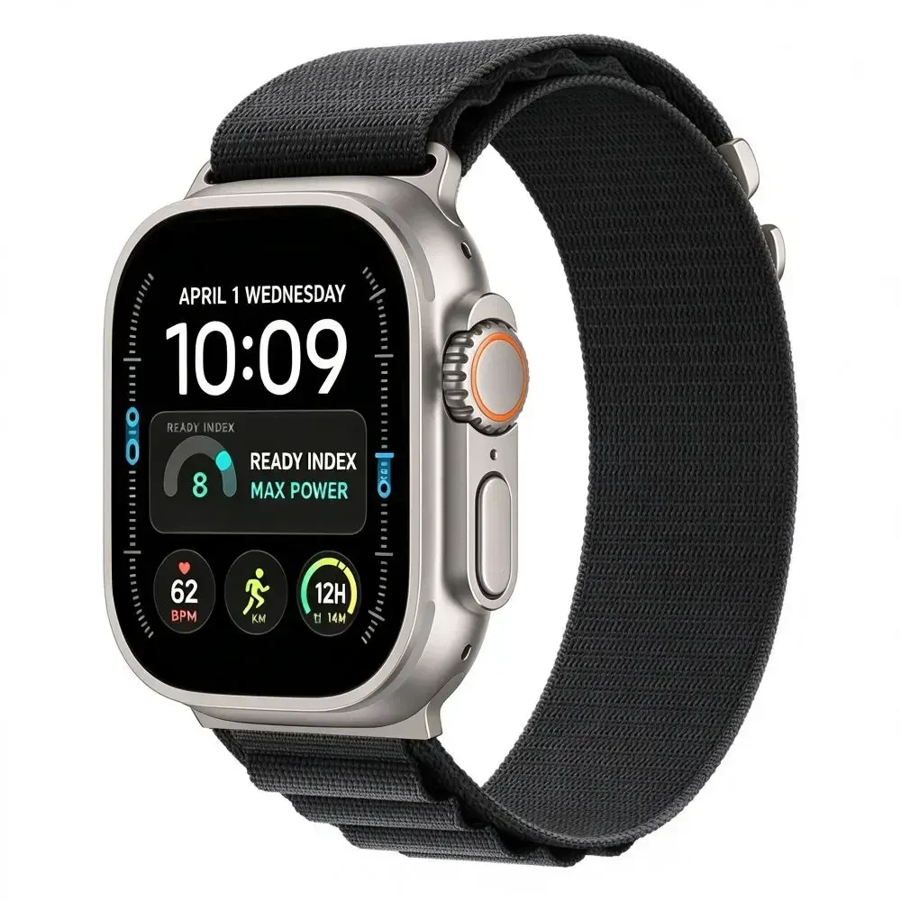 TECH-PROTECT NYLON PRO APPLE WATCH 8 / 9 / 10 / 11 / 12 / SE / ULTRA (44 / 45 / 46 / 49 MM) JUODA