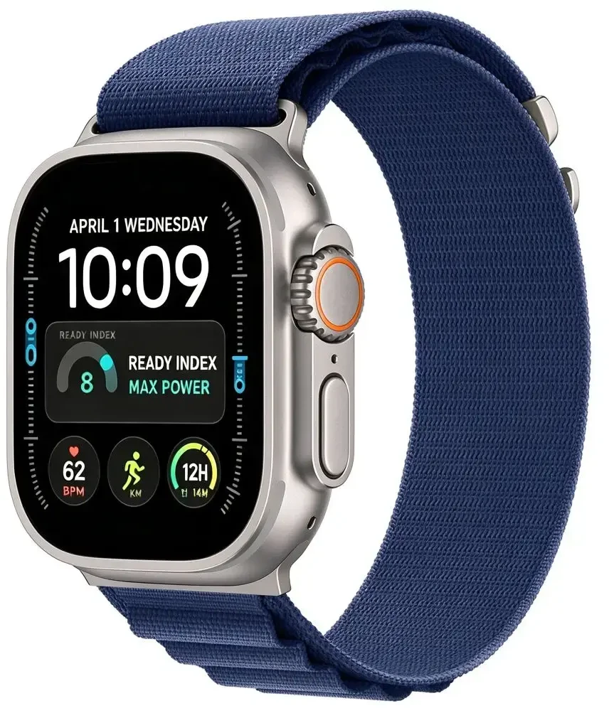 TECH-PROTECT NYLON PRO APPLE WATCH 8 / 9 / 10 / 11 / 12 / SE / ULTRA (44 / 45 / 46 / 49 MM) tamsiai mėlyna
