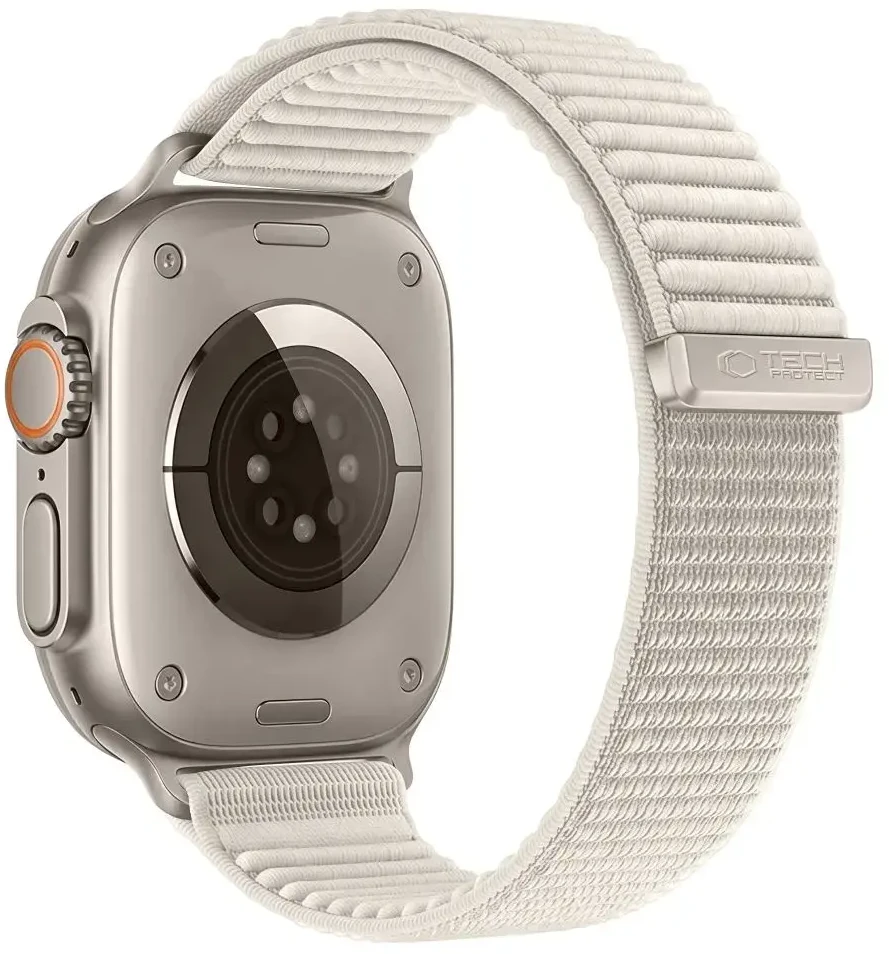 TECH-PROTECT NYLONLOOP APPLE WATCH 8 / 9 / 10 / 11 / 12 / SE (40 / 41 / 42 MM) STARLIGHT