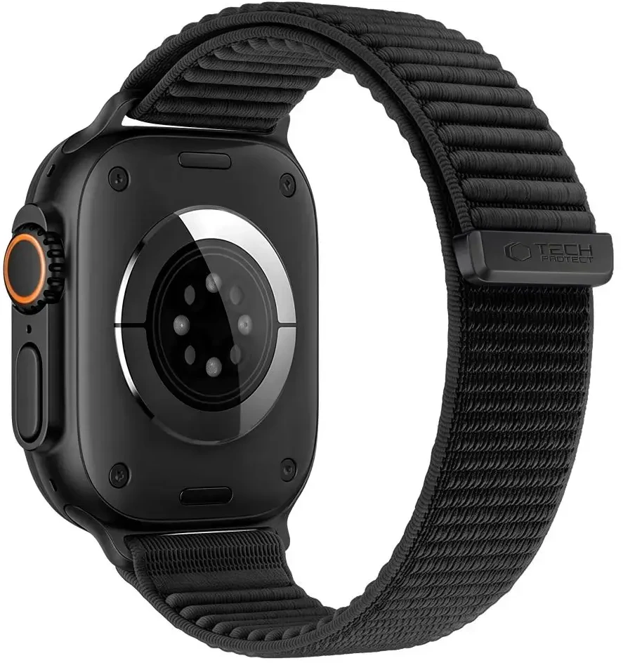 TECH-PROTECT NYLONLOOP APPLE WATCH 8 / 9 / 10 / 11 / 12 / SE / ULTRA (44 / 45 / 46 / 49 MM) JUODA