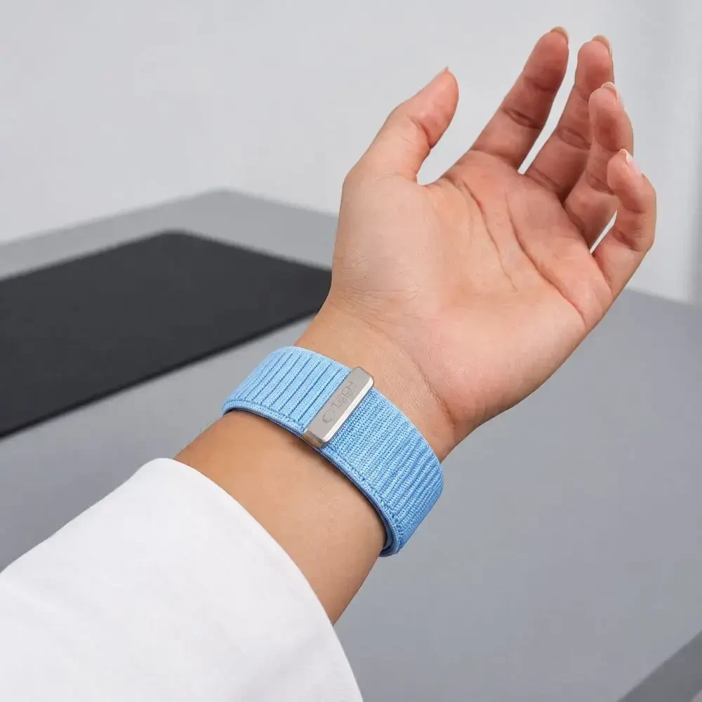 TECH-PROTECT NYLONLOOP APPLE WATCH 8 / 9 / 10 / 11 / 12 / SE / ULTRA (44 / 45 / 46 / 49 MM) ŠVIESIAI MĖLYNA