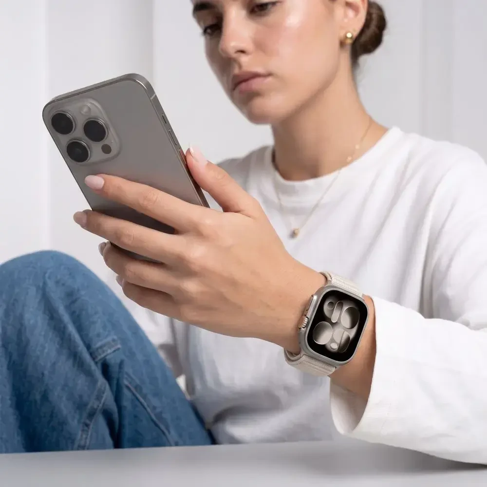 TECH-PROTECT NYLONLOOP APPLE WATCH 8 / 9 / 10 / 11 / 12 / SE / ULTRA (44 / 45 / 46 / 49 MM) ŽVAIGŽDŽIŲ SPALVOS