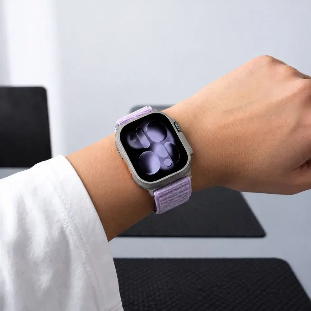 TECH-PROTECT NYLONLOOP APPLE WATCH 8 / 9 / 10 / 11 / 12 / SE (40 / 41 / 42 MM) VIOLETINIS