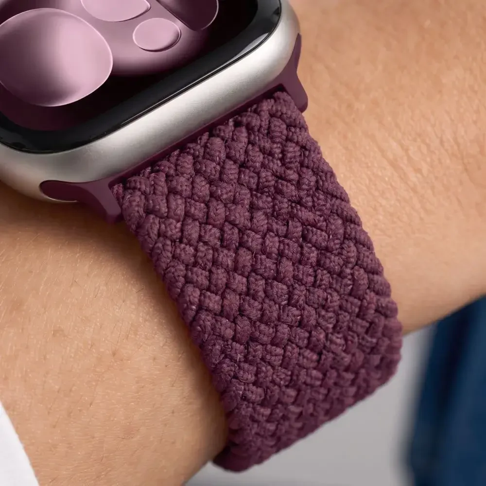TECH-PROTECT NYLONMAG APPLE WATCH 8 / 9 / 10 / 11 / 12 / SE / ULTRA (44 / 45 / 46 / 49 MM) tamsiai bordinė