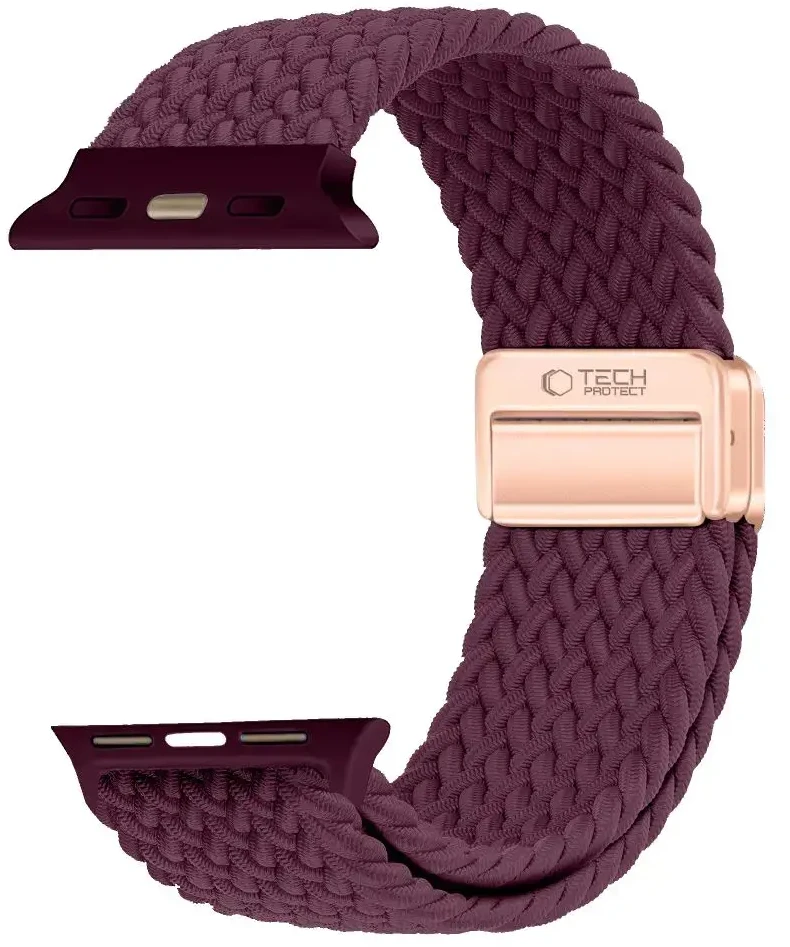 TECH-PROTECT NYLONMAG APPLE WATCH 8 / 9 / 10 / 11 / 12 / SE / ULTRA (44 / 45 / 46 / 49 MM) tamsiai bordinė