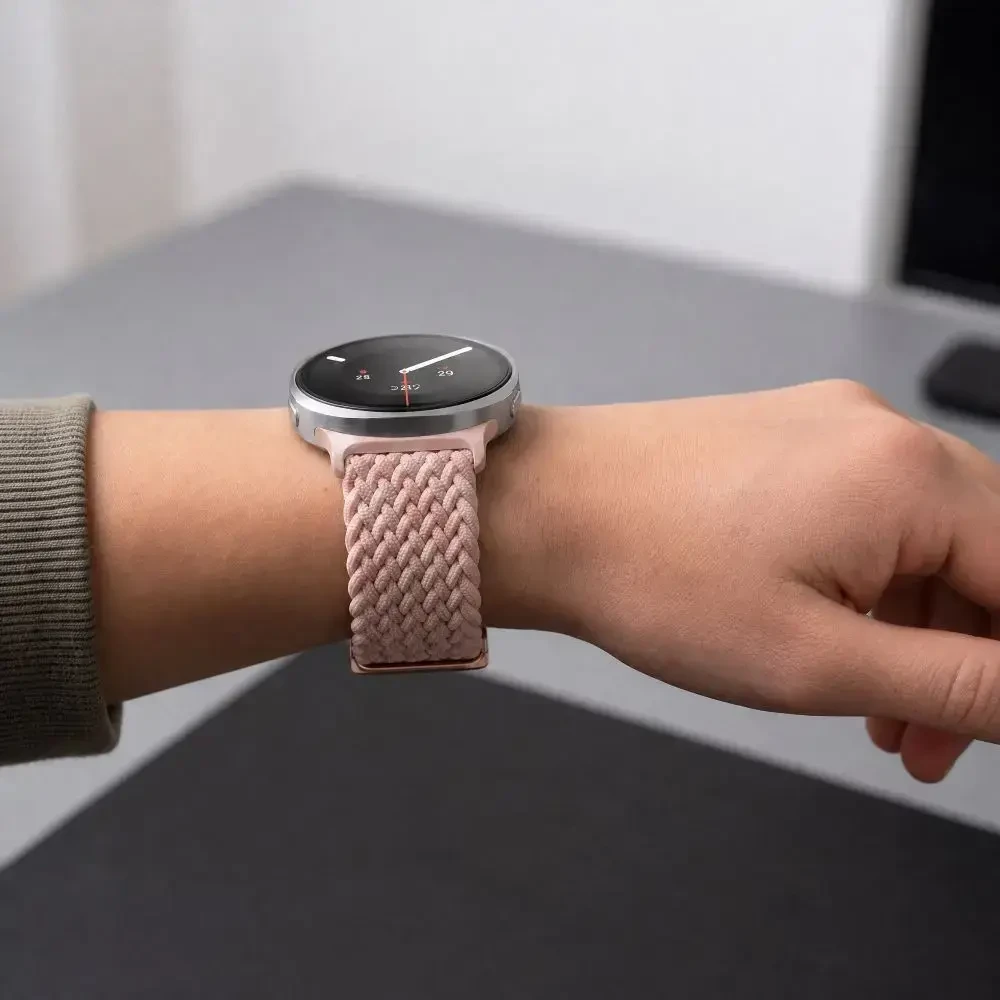 TECH-PROTECT NYLONMAG SAMSUNG GALAXY WATCH 8 / 9 / CLASSIC (40 / 44 / 46 MM) DUSTY ROSE