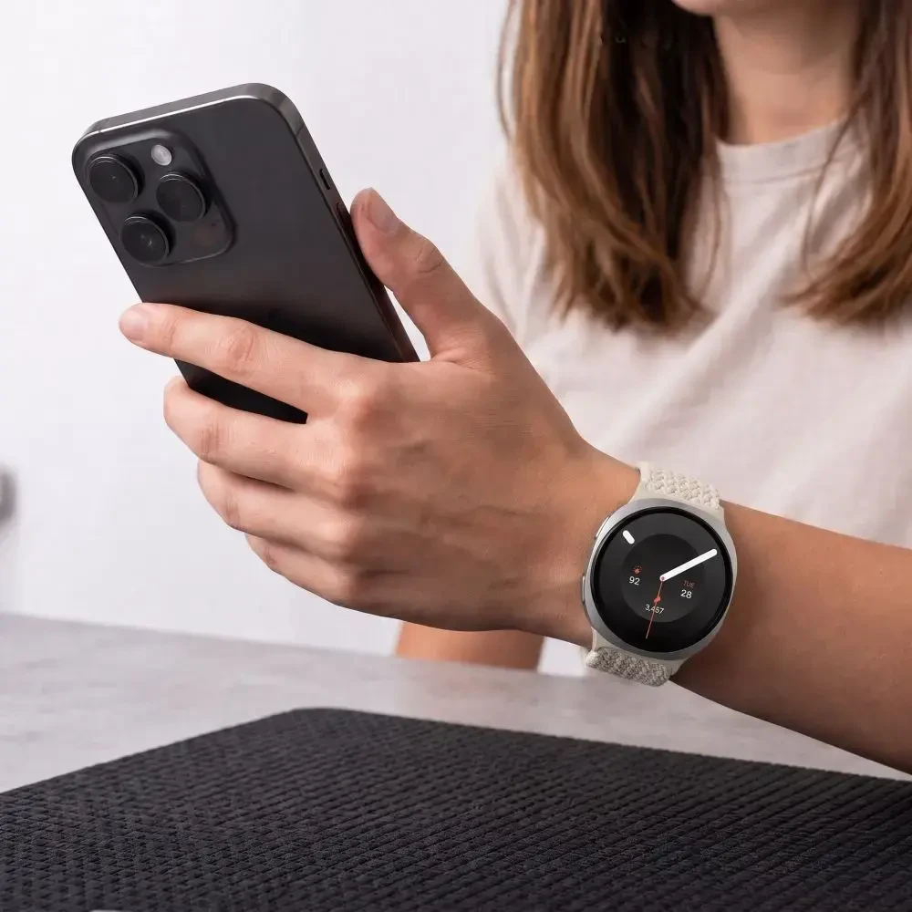 Tech-Protect NylonMag Strap for Samsung Galaxy Watch 40/44/46 mm - rusvai gelsvas