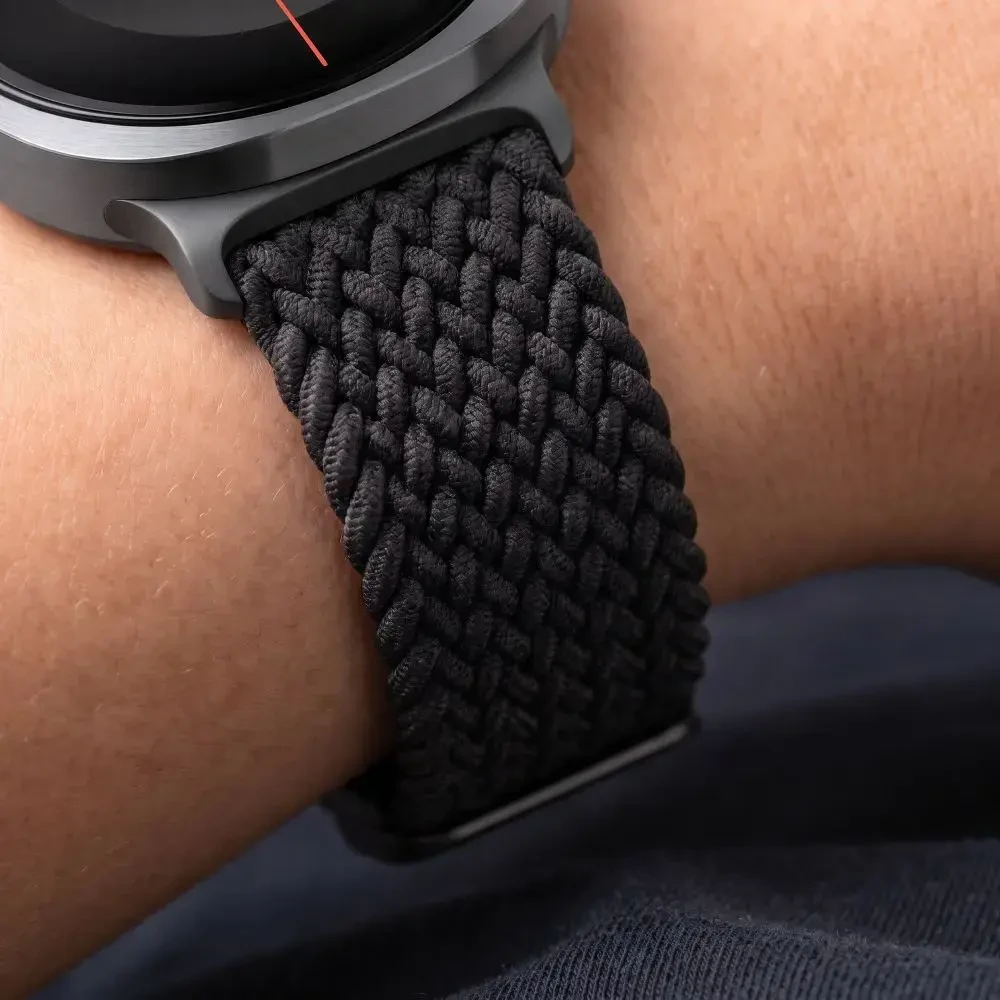 TECH-PROTECT NYLONMAG SAMSUNG GALAXY WATCH 8 / 9 / CLASSIC (40 / 44 / 46 MM) Juodas