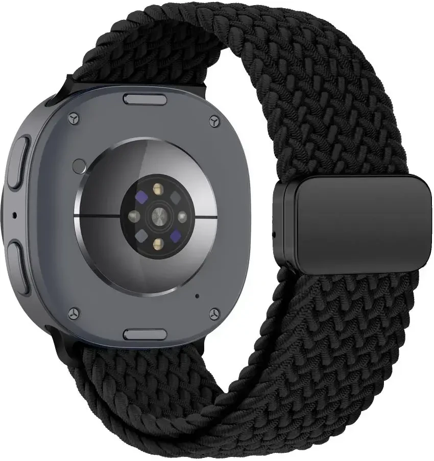 TECH-PROTECT NYLONMAG SAMSUNG GALAXY WATCH 8 / 9 / CLASSIC (40 / 44 / 46 MM) Juodas