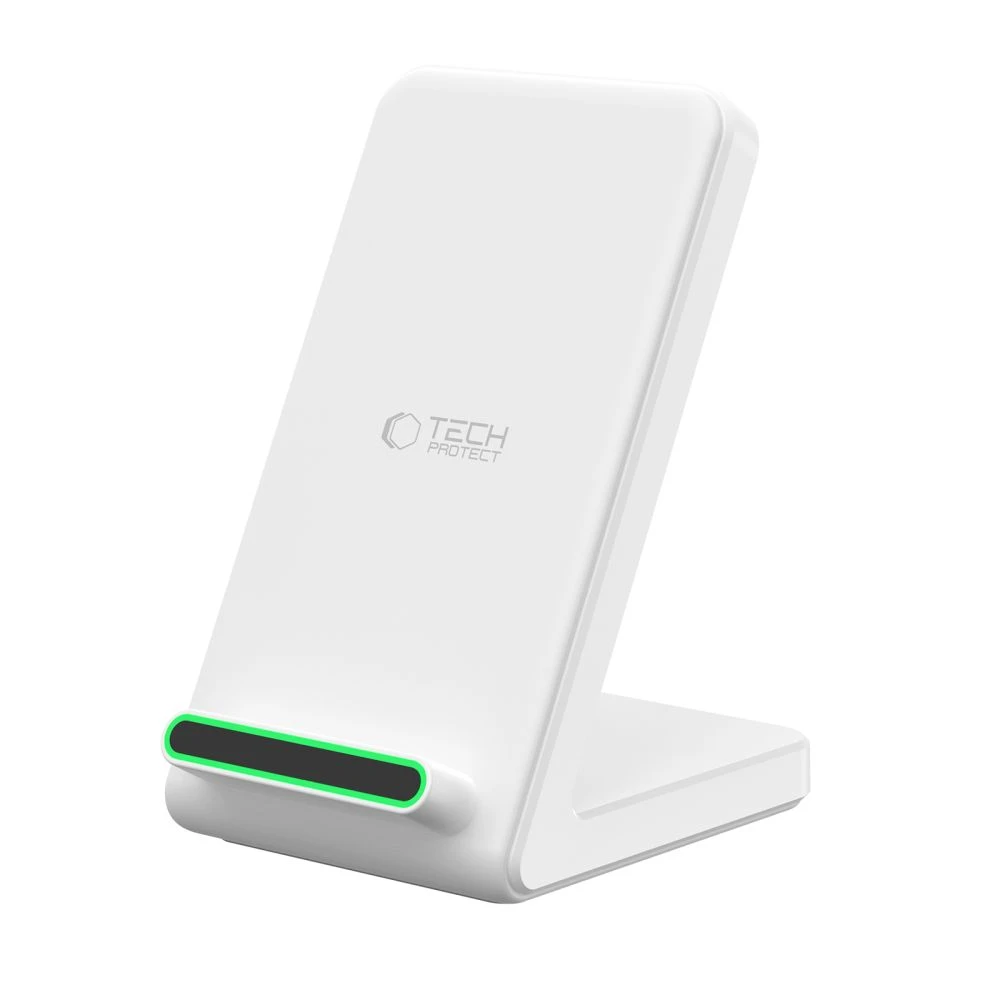 Tech-Protect QI15W-A40 belaidis įkroviklis - Baltas