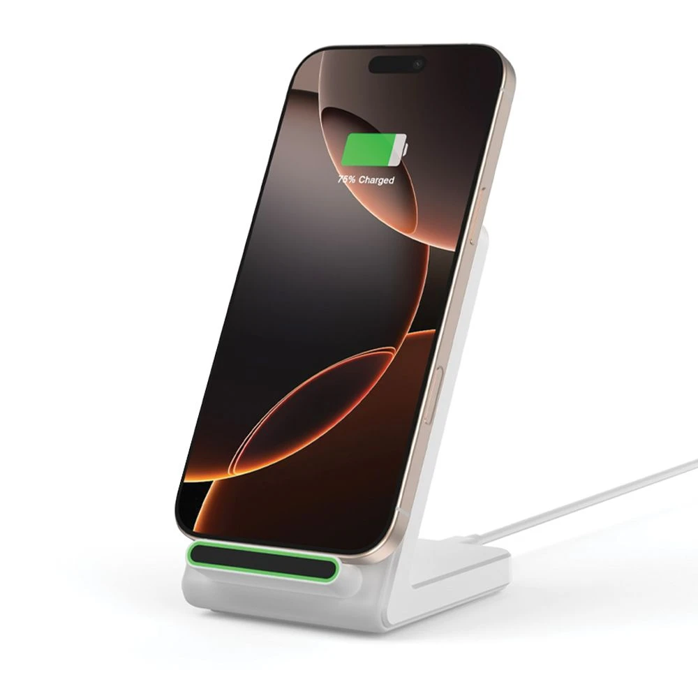 Tech-Protect QI15W-A40 belaidis įkroviklis - Baltas