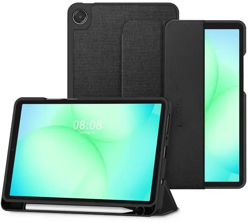 „Tech-Protect SC PEN Canvas“ dėklas, skirtas „Galaxy TAB A9 / A11 8.7 X110 / X115 / X133 / X135“ (juodas)