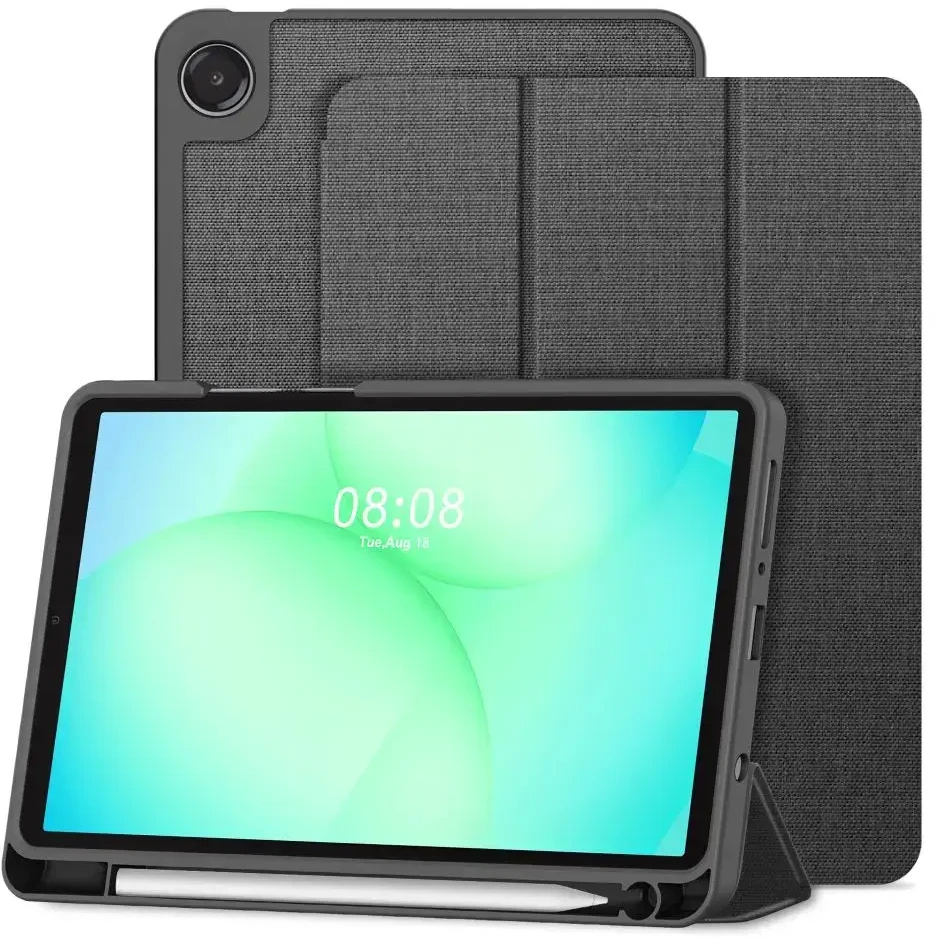 „Tech-Protect SC PEN Canvas“ dėklas, skirtas „Galaxy TAB A9 / A11 8.7 X110 / X115 / X133 / X135“ pilkas