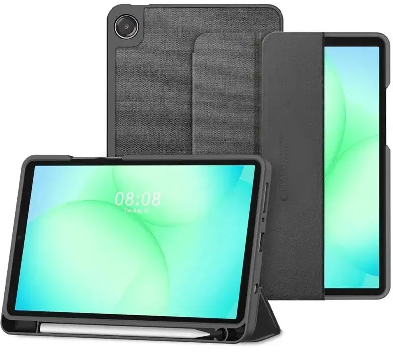 „Tech-Protect SC PEN Canvas“ dėklas, skirtas „Galaxy TAB A9 / A11 8.7 X110 / X115 / X133 / X135“ pilkas