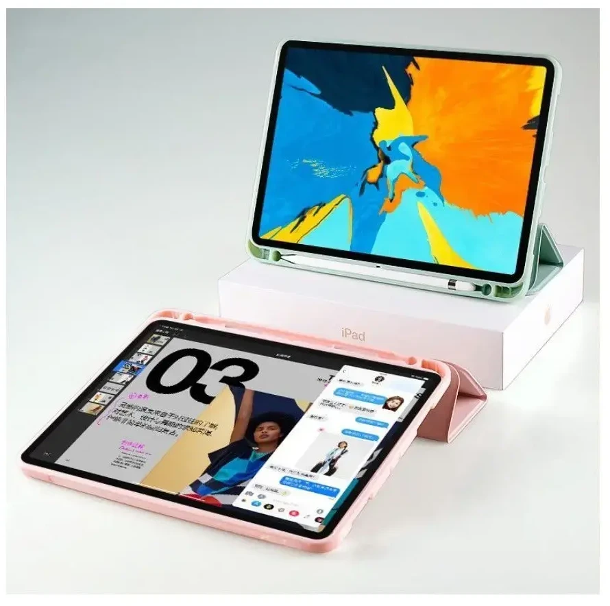 Planšetinio kompiuterio dėklas Tech-Protect skirtas Apple Ipad 10.2 2019, rožinis