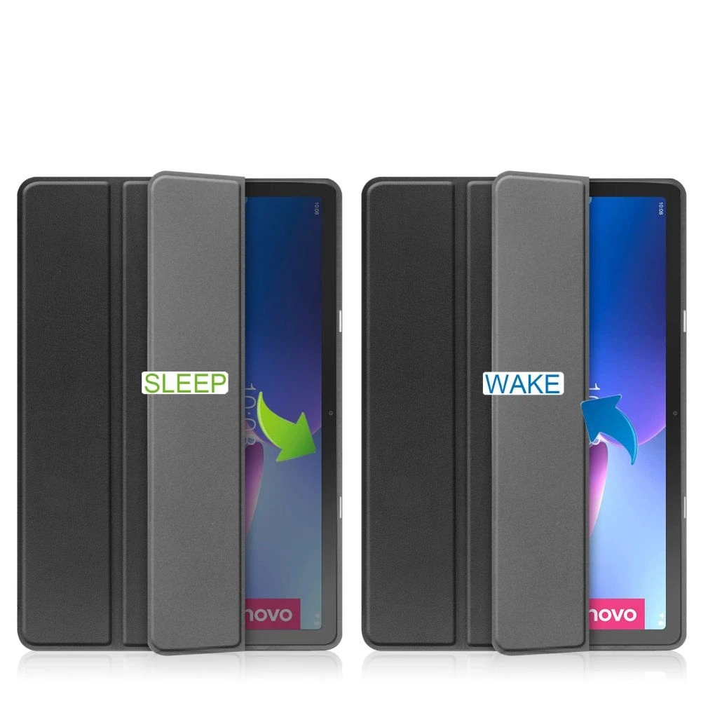 Tech-Protect SC Pen Lenovo Tab M10 Plus ((3-osios kartos).) 10.6" TB-125 / TB-128 - dėklas planšetiniam kompiuteriui juodos spalvos